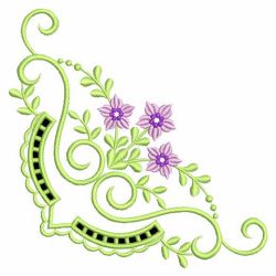 Heirloom Cutwork Corners 05(Lg) machine embroidery designs