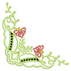 Heirloom Cutwork Corners 06(Md) machine embroidery designs