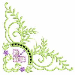 Heirloom Cutwork Corners 09(Lg) machine embroidery designs