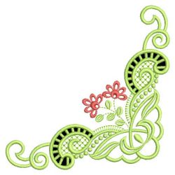 Heirloom Cutwork Corners 2 09 machine embroidery designs