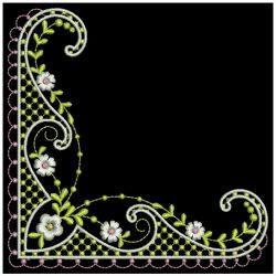 Heirloom Corners 10(Sm) machine embroidery designs