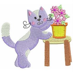 Cuddly Cats 01 machine embroidery designs