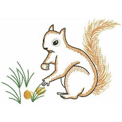 Vintage Squirrels 04(Lg) machine embroidery designs