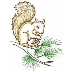 Vintage Squirrels 07(Lg) machine embroidery designs