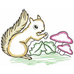 Vintage Squirrels 09(Sm) machine embroidery designs