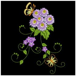 Floral Butterflies 5 04(Lg) machine embroidery designs