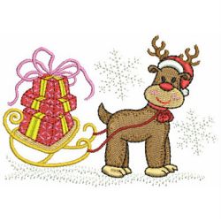 Christmas Gift 06 machine embroidery designs