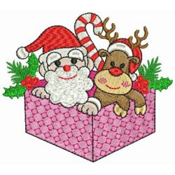 Christmas Gift 07 machine embroidery designs