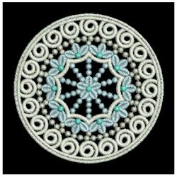 FSL Floral Doily machine embroidery designs