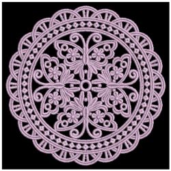 FSL Butterfly Doily 05 machine embroidery designs