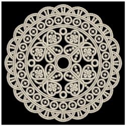 FSL Butterfly Doily 06 machine embroidery designs