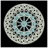 FSL Floral Doily