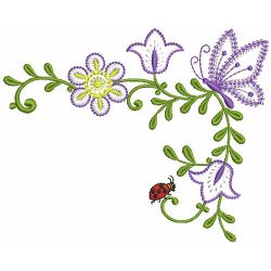 Jacobean Butterfly Decor 03(Sm) machine embroidery designs