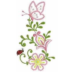 Jacobean Butterfly Decor 04(Md)