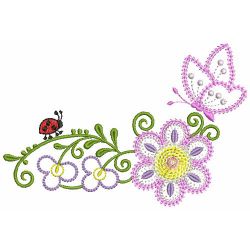 Jacobean Butterfly Decor 07(Lg) machine embroidery designs
