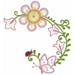 Jacobean Butterfly Decor 10(Md) machine embroidery designs