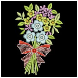 Floral Bouquets 3 04 machine embroidery designs