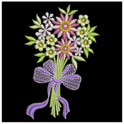 Floral Bouquets 3 07 machine embroidery designs