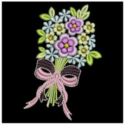 Floral Bouquets 3 10 machine embroidery designs