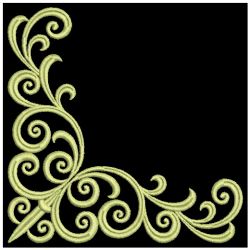 Decorative Satin Corners 03(Sm) machine embroidery designs