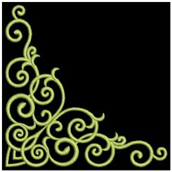 Decorative Satin Corners 06(Md) machine embroidery designs