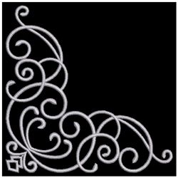 Decorative Satin Corners 08(Md) machine embroidery designs