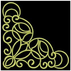 Decorative Satin Corners 09(Sm) machine embroidery designs