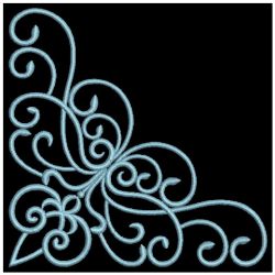 Decorative Satin Corners 10(Lg) machine embroidery designs