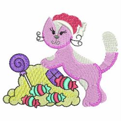 Christmas Kittens machine embroidery designs