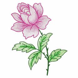Vintage Colorful Roses 06(Sm) machine embroidery designs