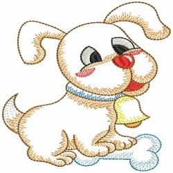 Vintage Playful Dogs(Lg) machine embroidery designs