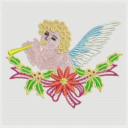 Christmas Angels 2 05 machine embroidery designs