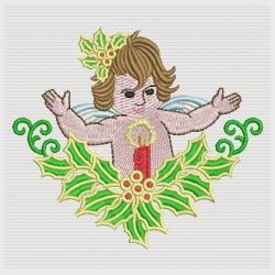 Christmas Angels 2 08 machine embroidery designs