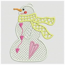 FSL Snowmen 08 machine embroidery designs