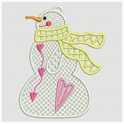 FSL Snowmen 08 machine embroidery designs