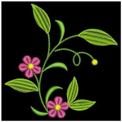 Colorful Flowers 2 03(Lg) machine embroidery designs