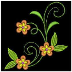 Colorful Flowers 2 04(Md) machine embroidery designs