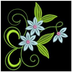 Colorful Flowers 2 05(Md) machine embroidery designs