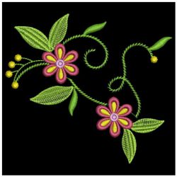 Colorful Flowers 2 06(Md) machine embroidery designs