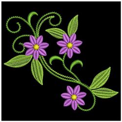 Colorful Flowers 2 08(Sm) machine embroidery designs