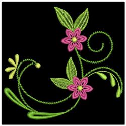 Colorful Flowers 2 10(Md) machine embroidery designs