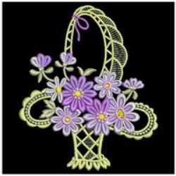 Floral Baskets 2 04(Md) machine embroidery designs
