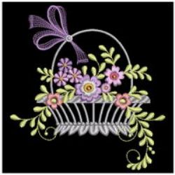 Floral Baskets 2 06(Sm) machine embroidery designs