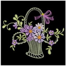 Floral Baskets 2 08(Sm) machine embroidery designs