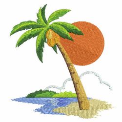 Summer Beach 01(Sm) machine embroidery designs