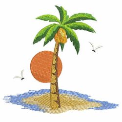 Summer Beach 04(Lg) machine embroidery designs