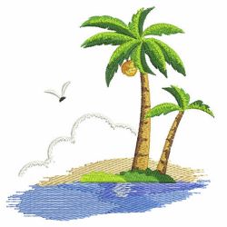 Summer Beach 08(Lg) machine embroidery designs