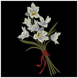 Assorted Floral Bouquet 09(Md) machine embroidery designs