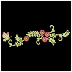 Heirloom Dancing Butterflies(Md) machine embroidery designs