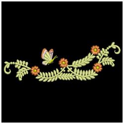 Heirloom Dancing Butterflies 02(Lg) machine embroidery designs